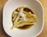 超簡単☆旨味堪能！きつねお稲荷のり巻き♫作り方1写真
