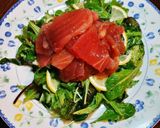 簡単☆レモン風味のマグロサラダ作り方3写真