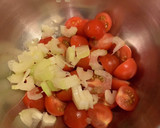 簡単　セビーチェ　魚介と野菜のマリネ作り方4写真