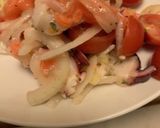 簡単　セビーチェ　魚介と野菜のマリネ作り方10写真
