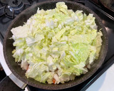 【無水】白菜とベーコンの炊き込みご飯作り方5写真