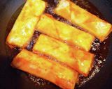 メイン級！ベーコンチーズキャベツの春巻き作り方3写真
