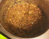 食感も良い牛小間切れで作る我が家の肉味噌作り方5写真