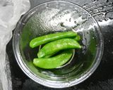 レンジで簡単！ピリ辛スナップエンドウ作り方2写真