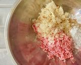 レンジで♩豆腐入りふわふわミートボール作り方3写真