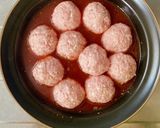 レンジで♩豆腐入りふわふわミートボール作り方5写真