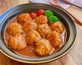 レンジで♩豆腐入りふわふわミートボール作り方8写真