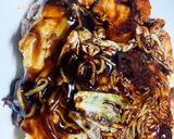 めっちゃ簡単☆パン粉でもちもちお好み焼き作り方11写真