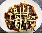 めっちゃ簡単☆パン粉でもちもちお好み焼き作り方12写真