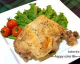 圧力鍋deヘルシー柔らかローストチキン♪作り方5写真