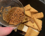 超簡単！安い！厚揚げの胡麻だれ焼き作り方6写真