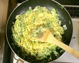 超簡単☆旨味堪能！ねぎ塩レモンパスタ！作り方5写真