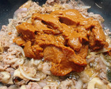 焼肉の生だれで作る ハートフルオムライス作り方7写真