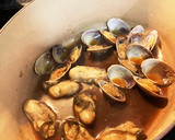 牡蠣とアサリの炊き込みご飯作り方3写真