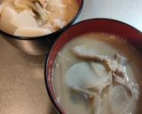 すいとん味噌汁作り方11写真