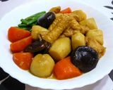 おふくろの味☆里芋と油揚げの煮物作り方8写真