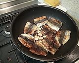 秋刀魚(サンマ)のオレガノ香草焼き作り方7写真