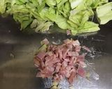 ワンパン！キャベツの和風ペペロンチーノ作り方1写真