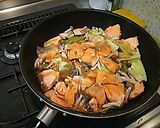 鮭(サケ・シャケ)のちゃんちゃん焼き作り方6写真