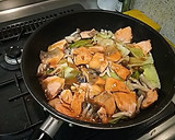 鮭(サケ・シャケ)のちゃんちゃん焼き作り方6写真