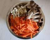 きのこと豚肉の生姜炊き込みご飯作り方2写真