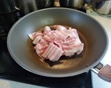 豚バラの　豆板醤炒め　~お弁当に~作り方2写真