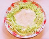 ☺簡単♪長芋とキャベツの巣ごもり玉子☺作り方4写真