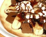 簡単☆トルティーヤでチョコバナナクレープ作り方4写真