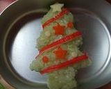 キャラ弁☆クリスマスツリー弁当♪作り方2写真