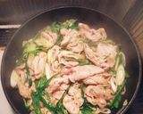 豚肉とピーマンと長ネギの焼き肉のタレ炒め作り方3写真