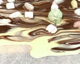 簡単☆マーブル模様のひとくちチョコ作り方6写真