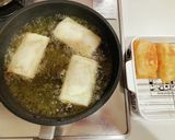 かぼちゃとひき肉のチーズイン春巻き作り方4写真