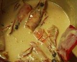 クリスマスのパスタ　エビクリーム作り方6写真