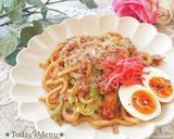 【簡単】ソースで作る簡単焼きうどん作り方8写真