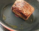 にんにくわさび醤油で！牛もも肉のたたき作り方4写真