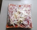 ケチャップでピザトースト（冷凍保存用）作り方4写真
