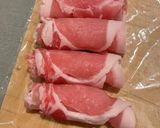 お餅の甘辛肉巻き作り方3写真