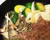 冬はあんかけ！豆腐と芽キャベツ作り方3写真
