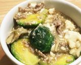 冬はあんかけ！豆腐と芽キャベツ作り方5写真