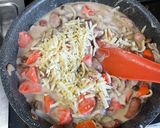 はんぺんと彩り野菜の和風グラタン♬作り方10写真