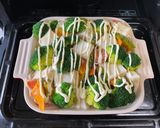はんぺんと彩り野菜の和風グラタン♬作り方13写真