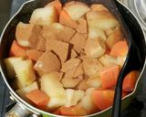 りんごにんじんの肉じゃがもどき作り方1写真