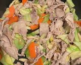 我が家の定番★肉野菜炒め作り方6写真