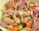 我が家の定番★肉野菜炒め作り方7写真