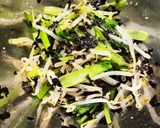 もやしと小松菜の韓国海苔あえ作り方3写真