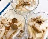 豆腐ときのこのチーズ蒸し炙りチーズのせ作り方2写真