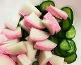 マカロニサラダ(かまぼこ入)カンタン酢作り方4写真