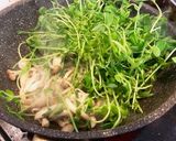 カンタン副菜・しめじと豆苗の糖質オフ炒め作り方1写真