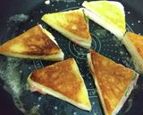 *市販のサンドイッチを焼きました*作り方4写真