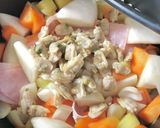 簡単ハムの出汁が美味しいクラムチャウダー作り方5写真